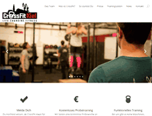 Tablet Screenshot of crossfitkiel.com